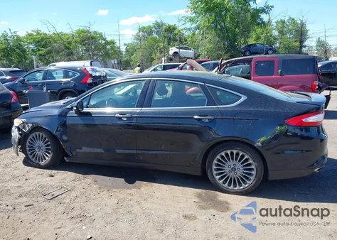 2016 Ford Fusion Titanium from USA, damaged, VIN 3FA6P0K9XGR292855